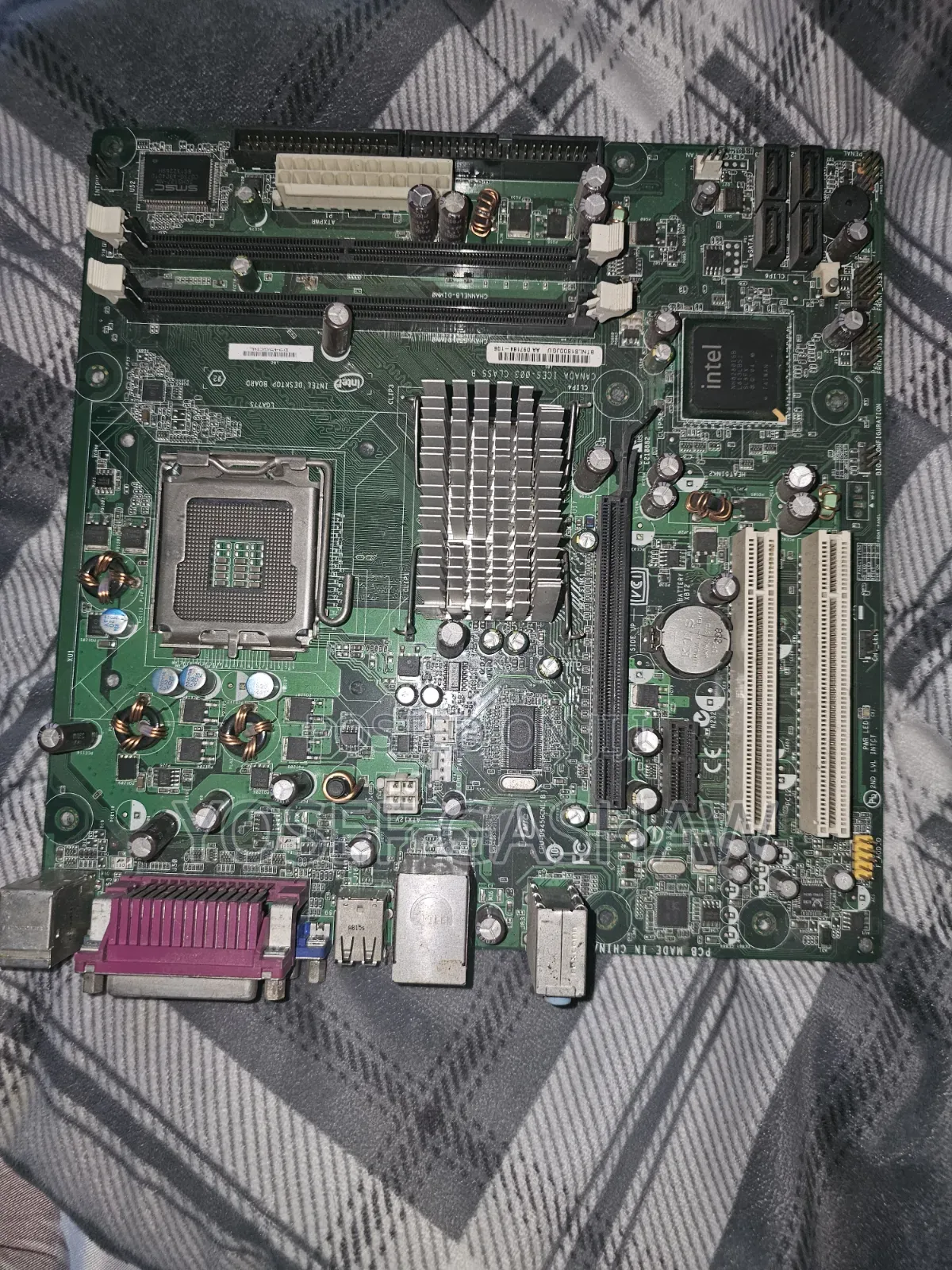 Used Intel D945gcnlmotherboard (Lga 775 / Ddr2)