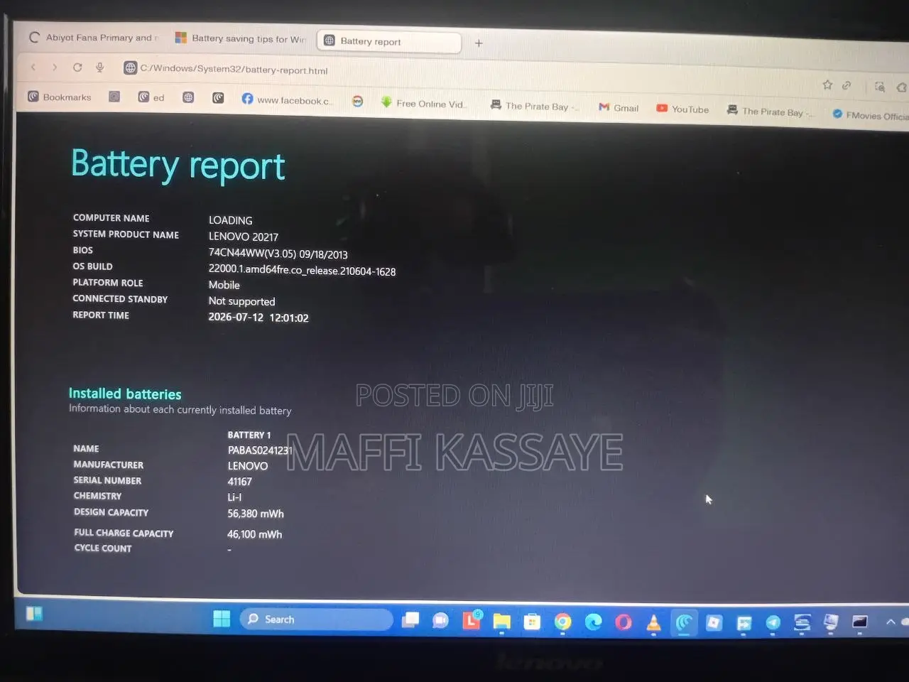 Laptop Lenovo Ideapad 3 16GB Intel Core i7 HDD 1T
