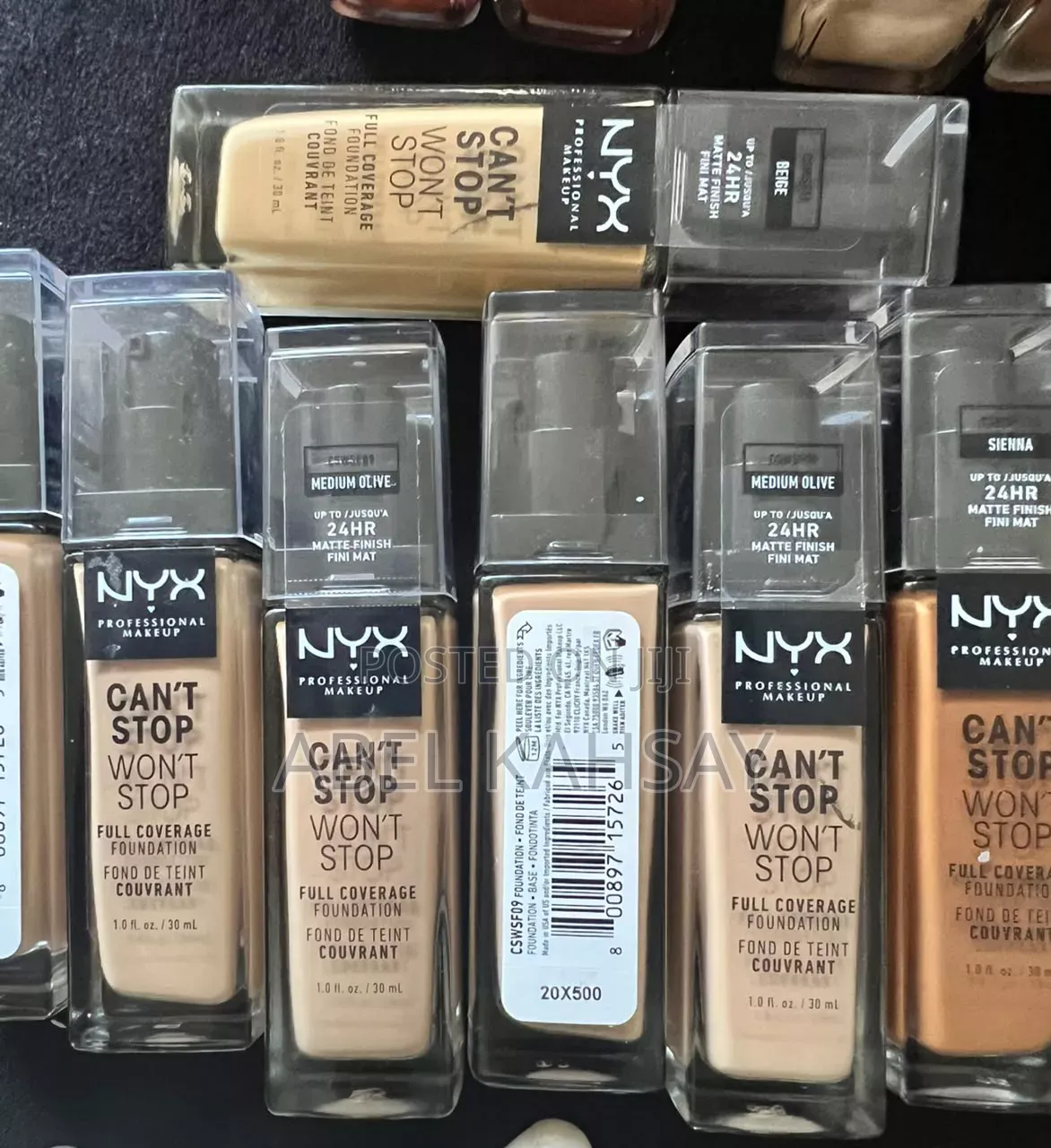 Nyx Professional Makeup Full Coverage Foundation.