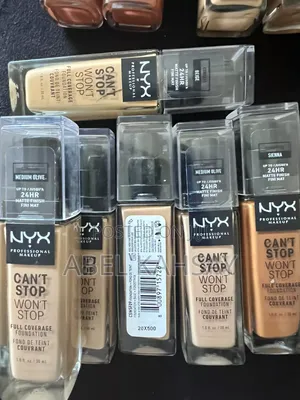 Nyx Professional Makeup Full Coverage Foundation.