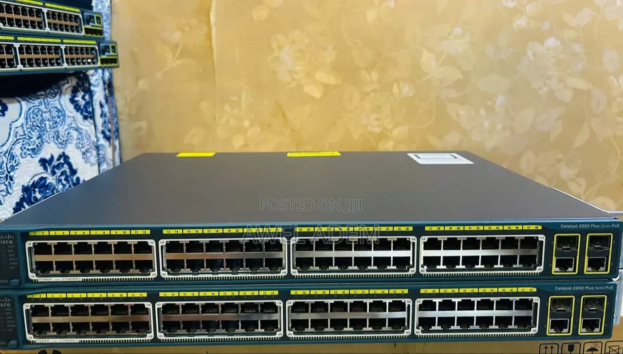 Cisco Ws-C2960+48pst-L Catalyst 2960-Plus Poe Dual-Purpose Switch