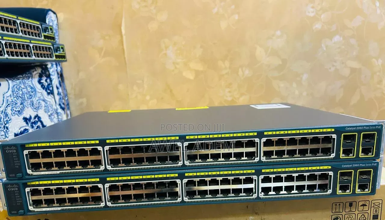 Cisco Ws-C2960+48pst-L Catalyst 2960-Plus Poe Dual-Purpose Switch