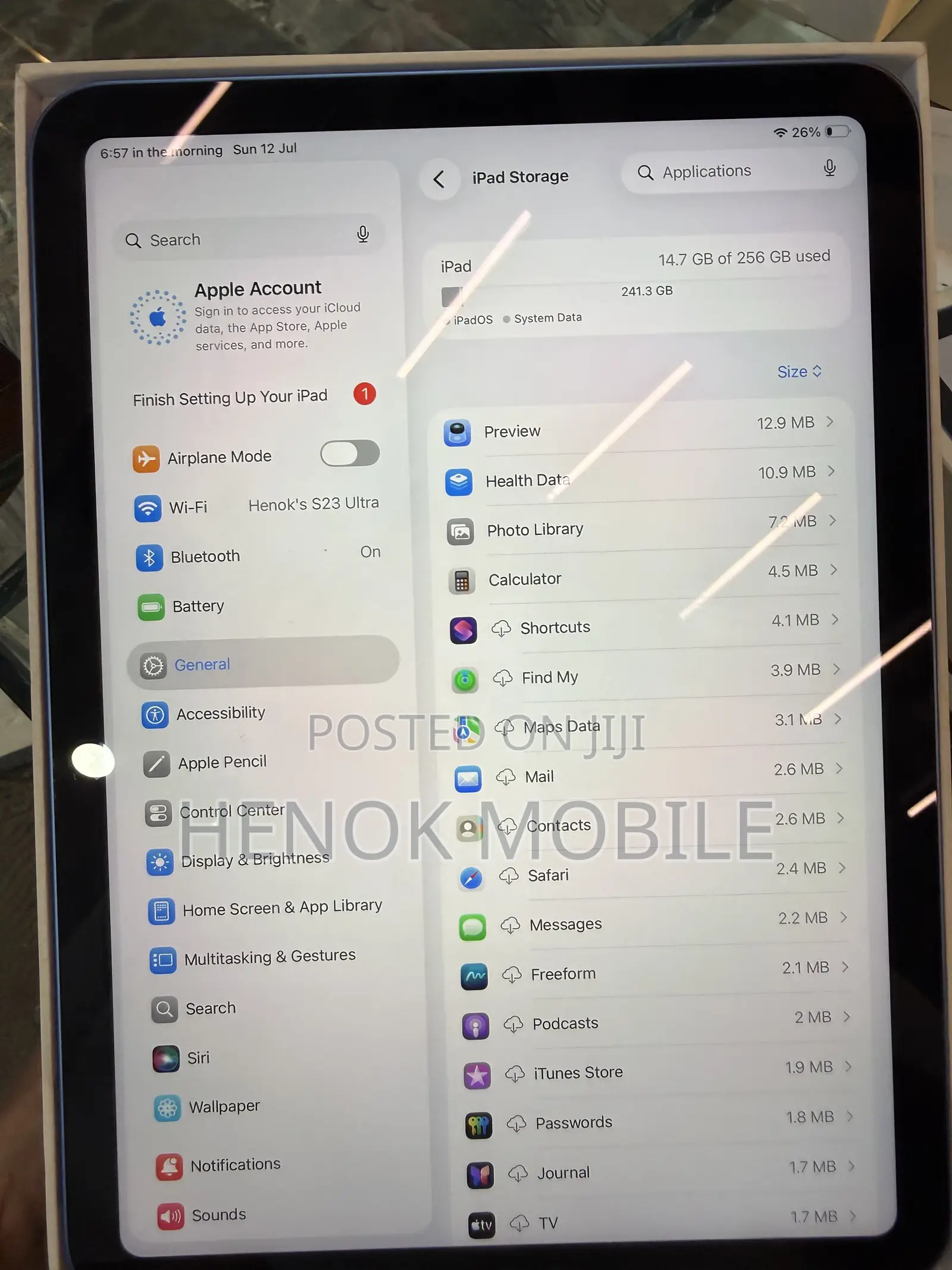 Apple iPad (2025) 256 GB Blue