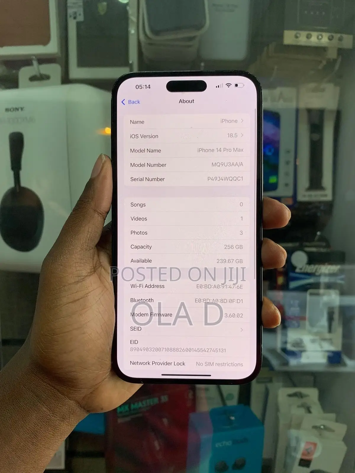 Apple iPhone 14 Pro Max 256 GB Purple
