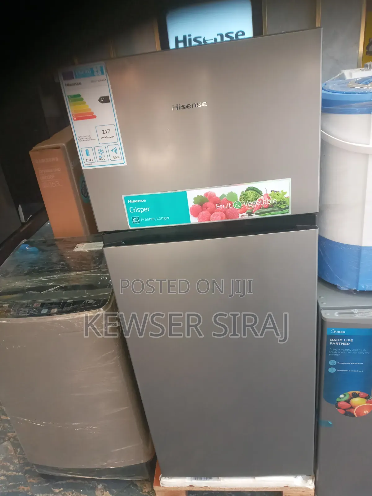 Hisense 270 Liter Refrgrator