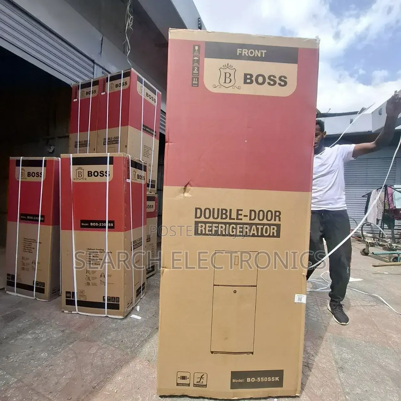 Boss 550l Refrigerator