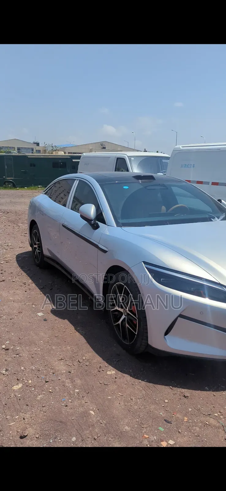 New BYD Han 2025 Silver