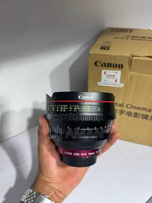 New Canon Cn-E 14mm T3.1 L F Cinema Prime Lens (Ef Mount)