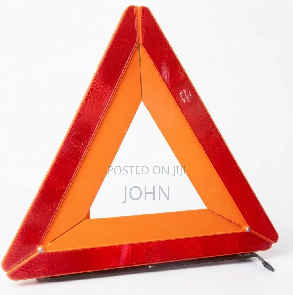 Reflective Emergency Warning Triangle.