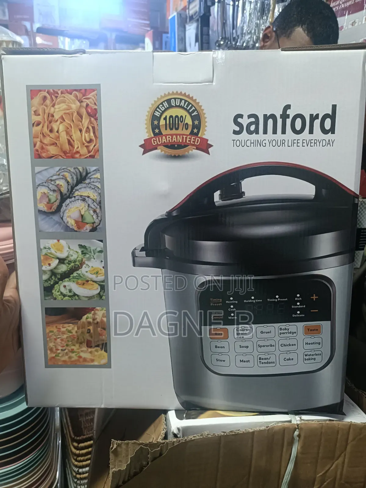 9l Sanford Digital Electric Pressure Cooker ሳንፎርድ የኤሌክትሪክ ኩከር