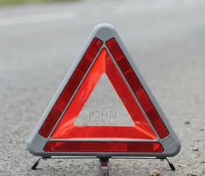 Reflective Emergency Warning Triangle.