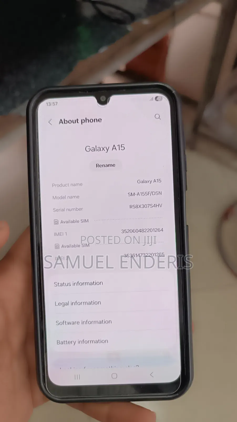 Samsung Galaxy A15 128 GB Silver