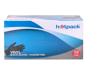 Black Vinyl Gloves