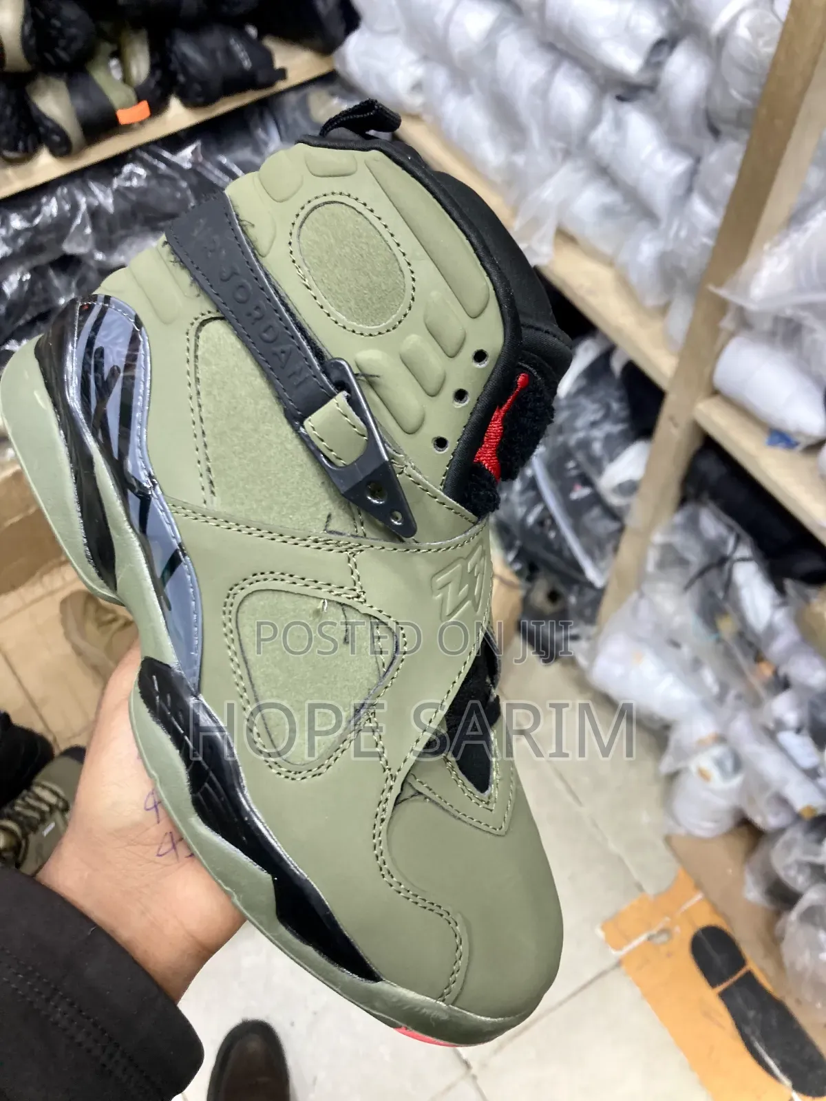 Air Jordan 8 Retro "Sequoia" Men's Sneakers
