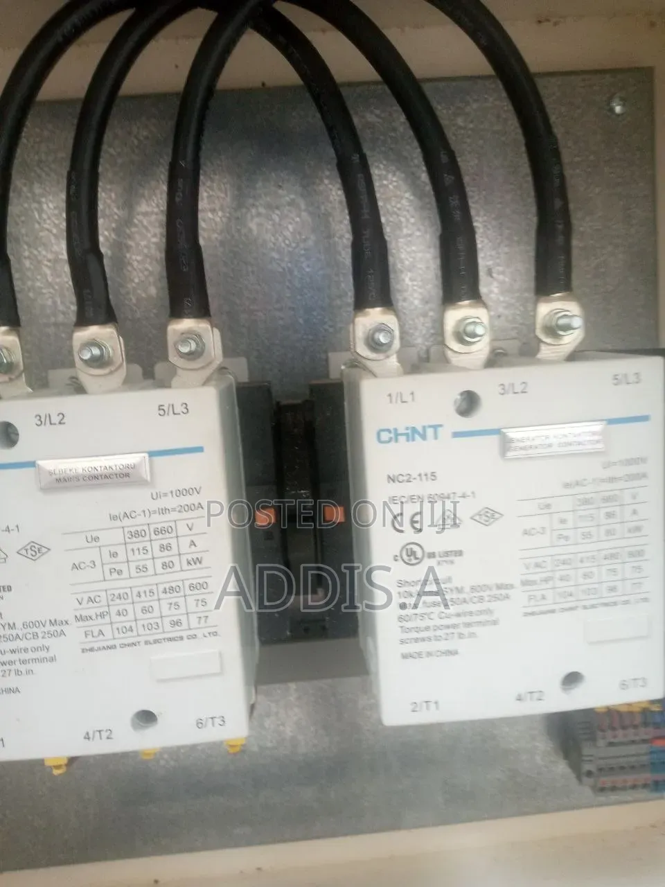 Automatic Change Over Switch