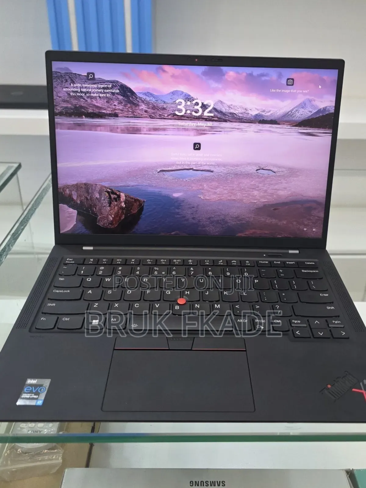 New Laptop Lenovo ThinkPad X1 Carbon 16GB Intel Core i7 SSD 512GB