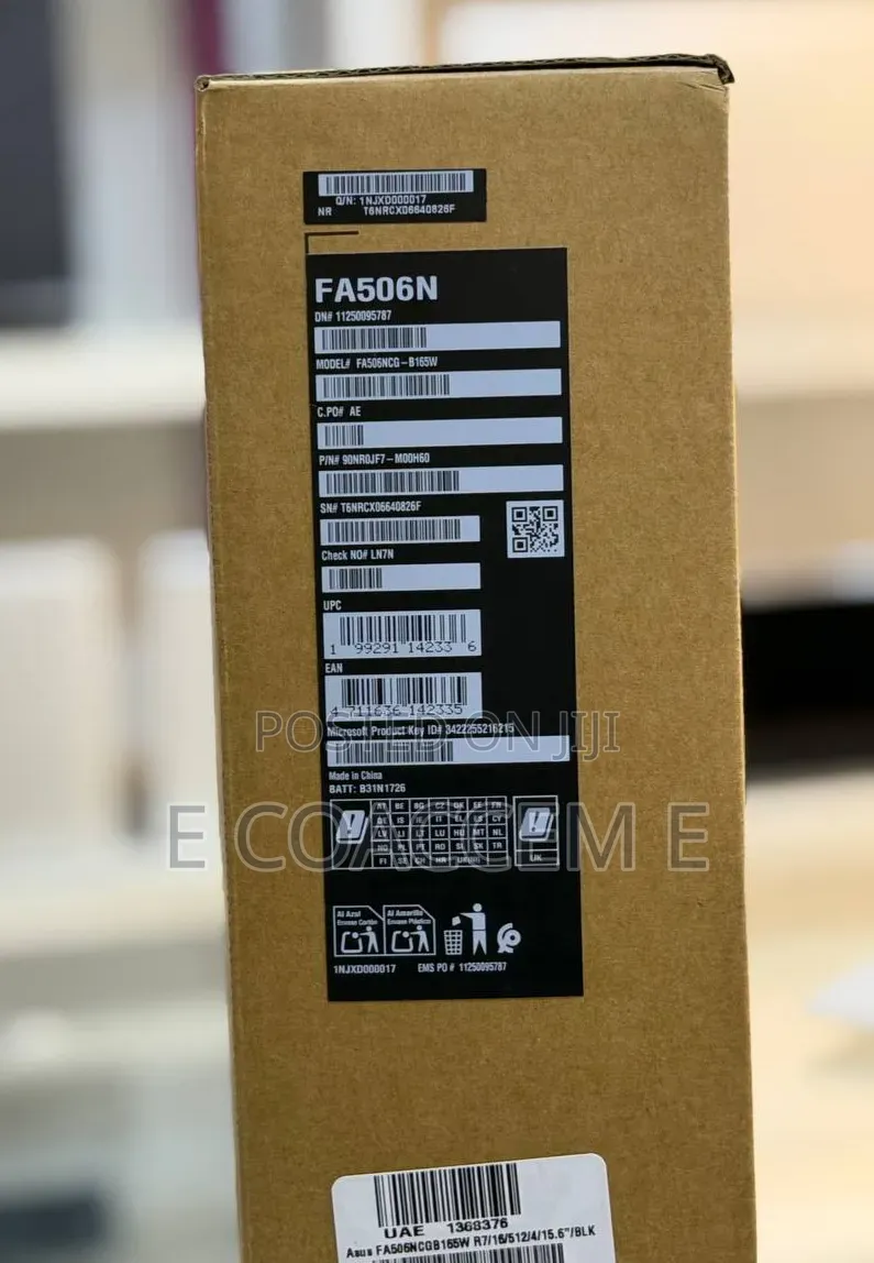 New Laptop Asus 16GB AMD Ryzen 7 SSD 512GB
