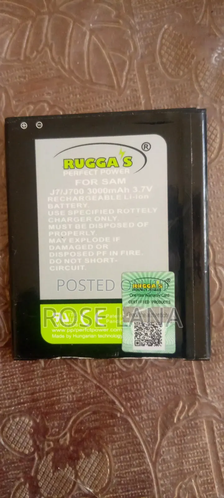 Samsung Galaxy J7 Battery