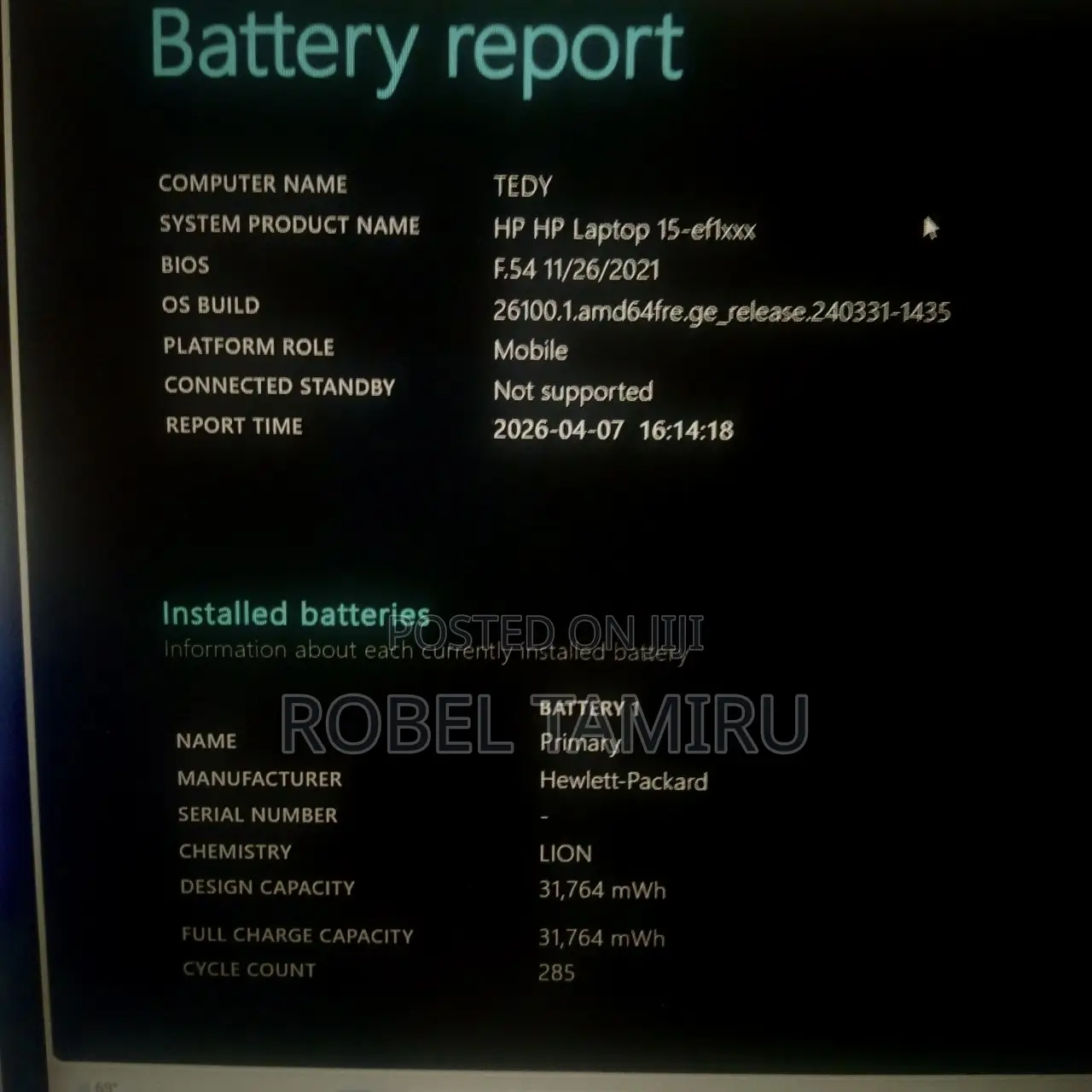 Laptop HP 15 8GB AMD Ryzen 3 SSD 256GB