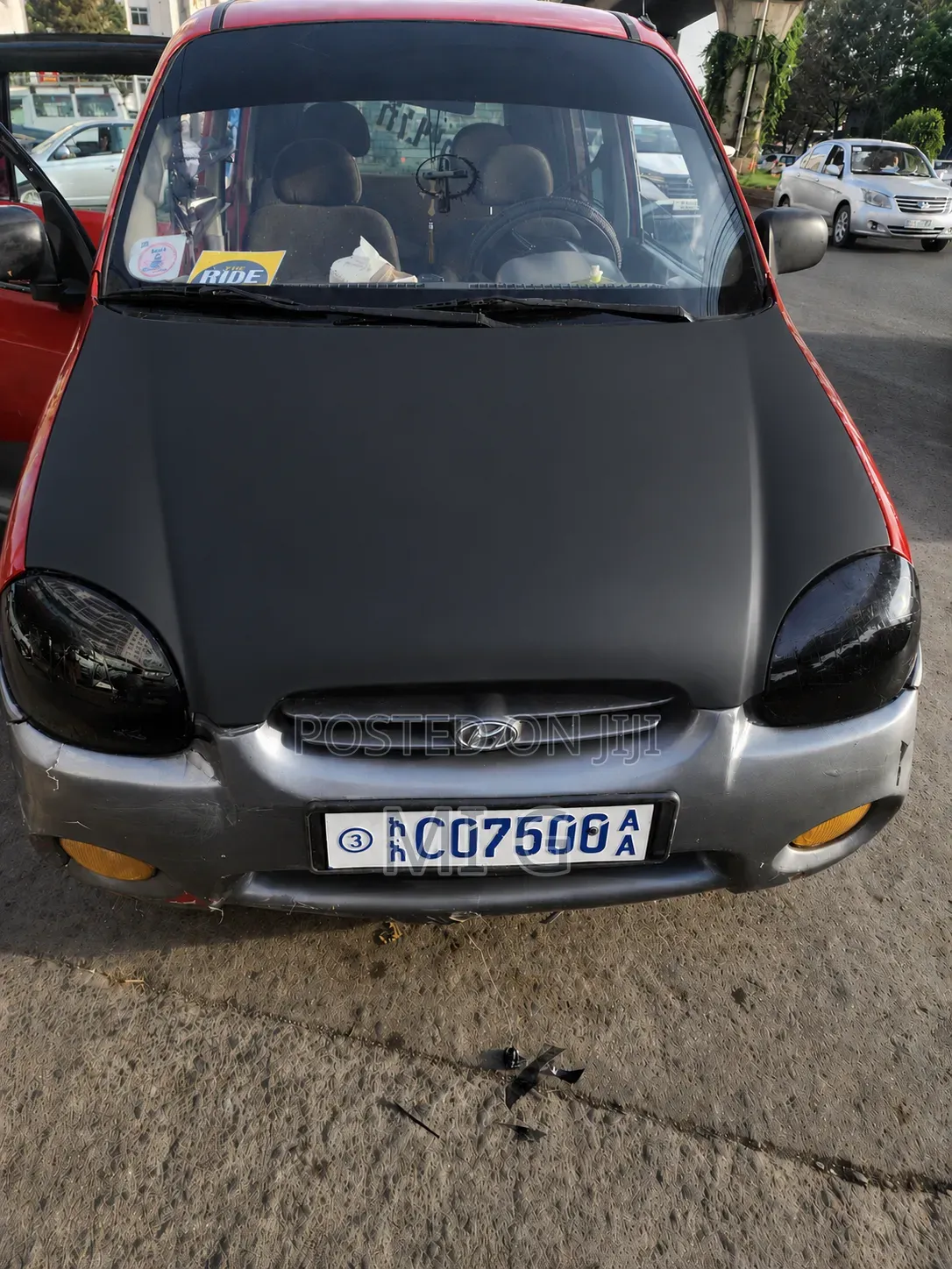 Hyundai Atos 1998 Red