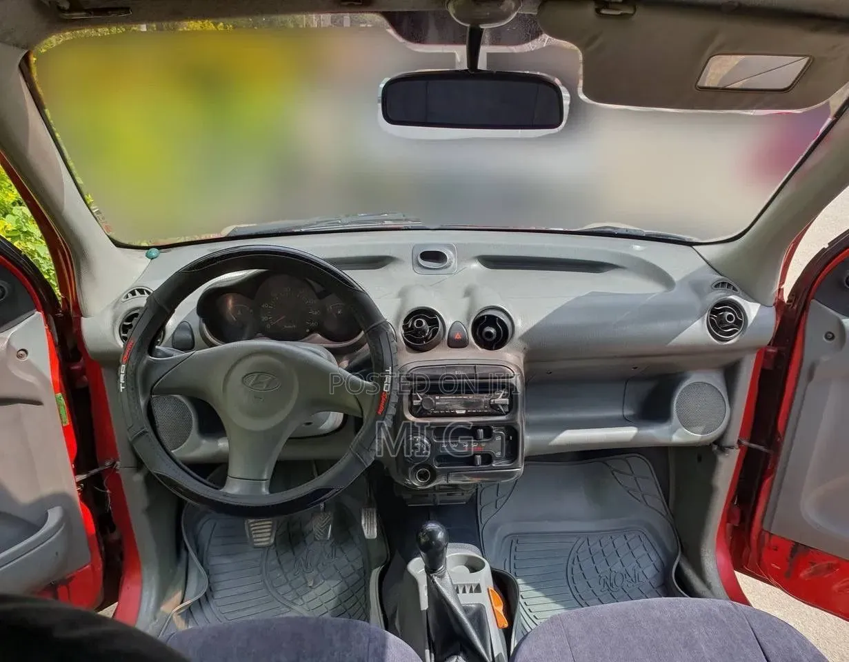 Hyundai Atos 1998 Red