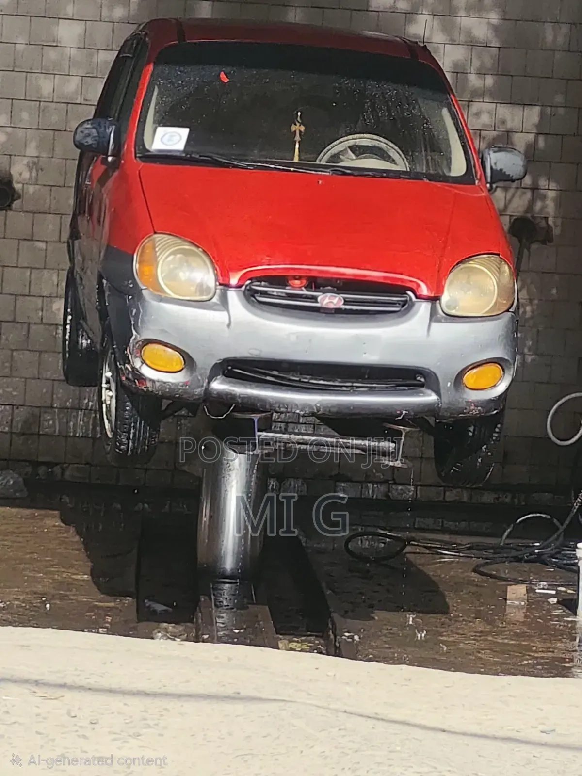 Hyundai Atos 1998 Red