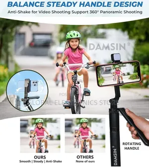 Smart Selfie Stick Tripod | Stable Stand|Bluetooth Remote Control
