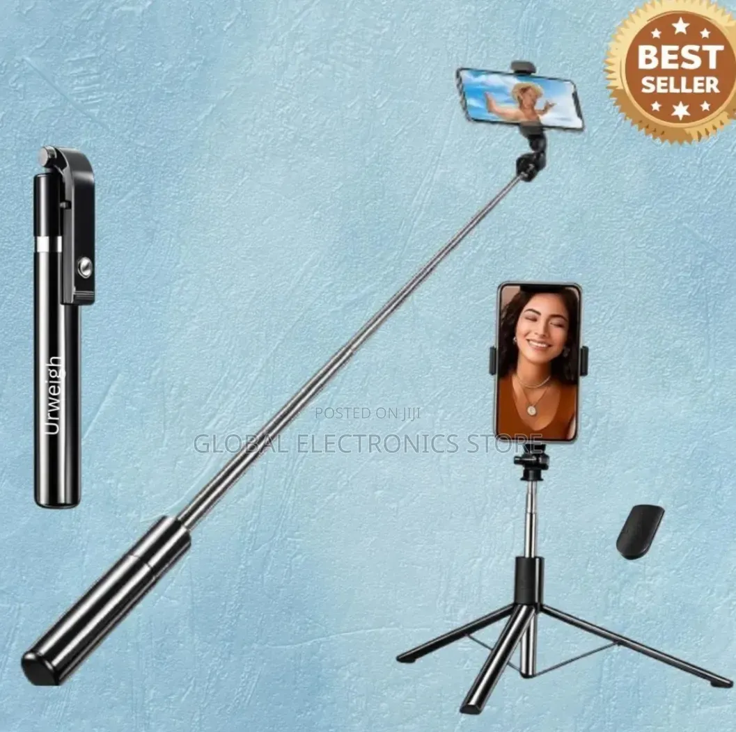 Selfie Stick Tripod | Bluetooth Remote | Extendable Stable