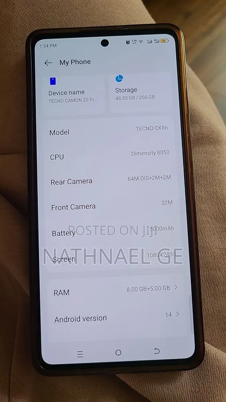 Tecno Camon 20 Pro 5G 256 GB