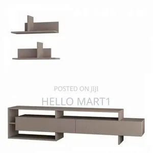 Tv Stand With a Wall Unit