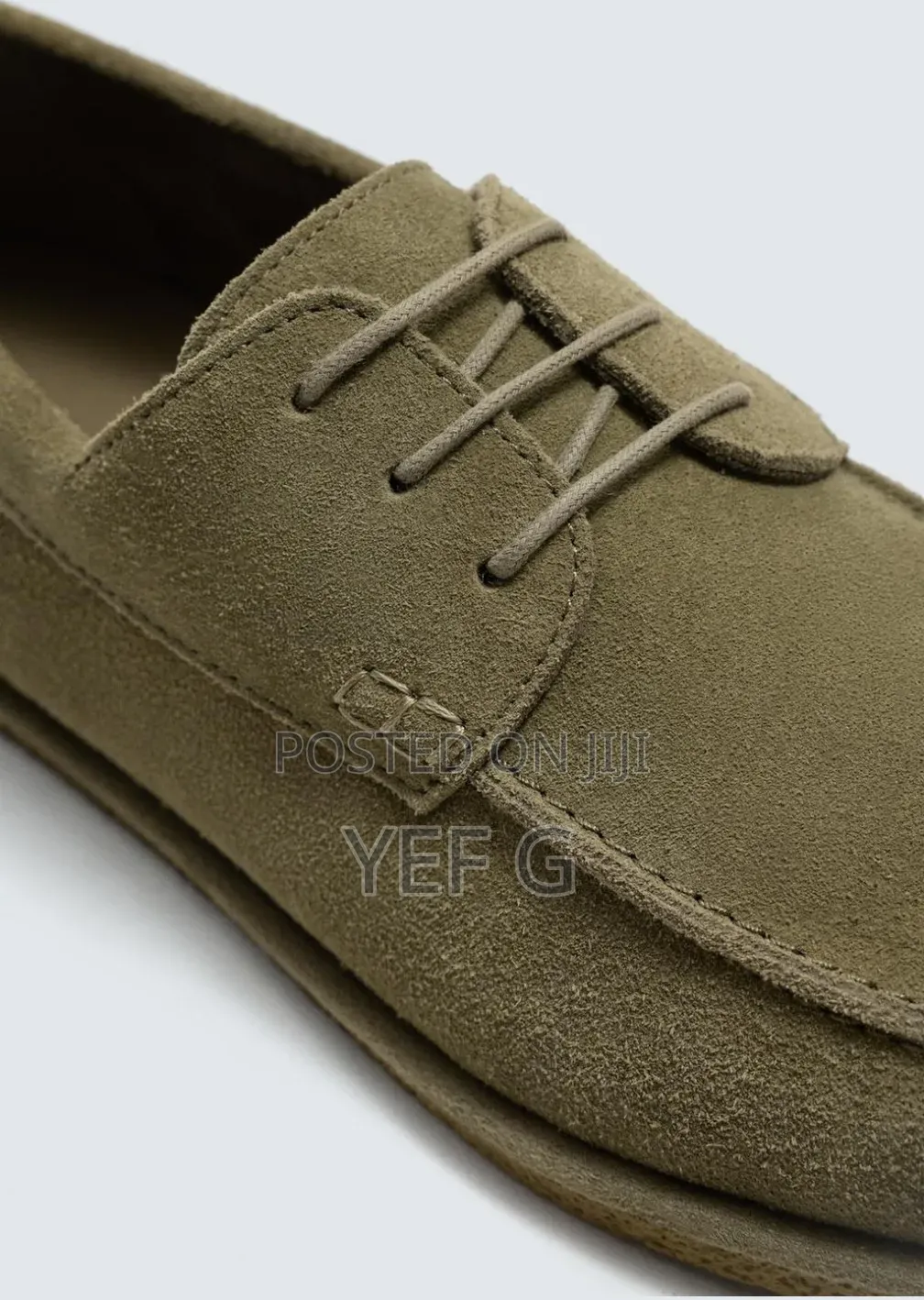 Casual Leather Deck Shoes From Zara