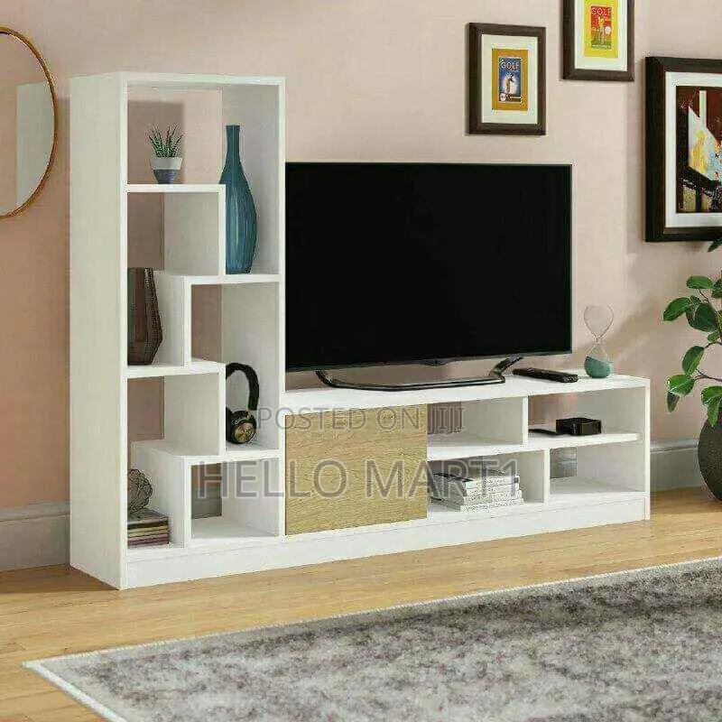 Tv Stand With a Book Shelf