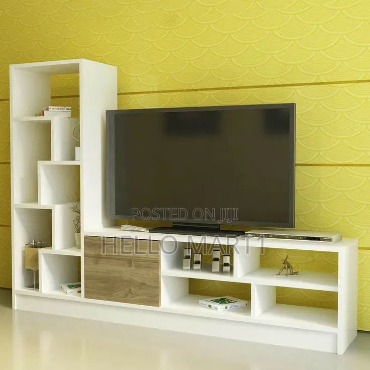 Tv Stand With a Book Shelf