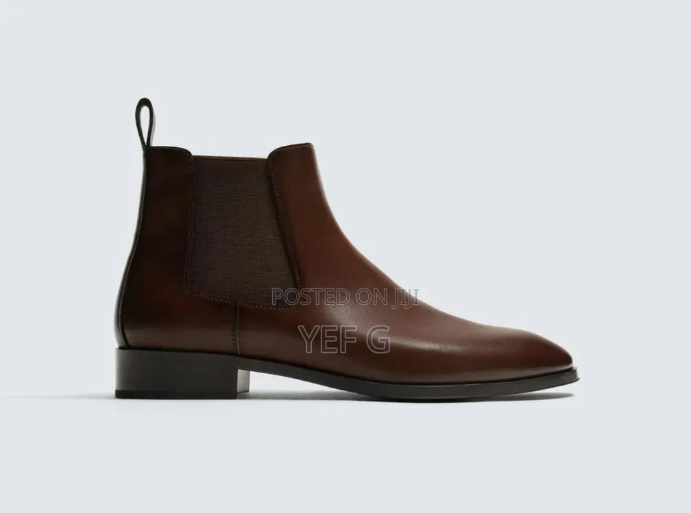 Pointed Chelsea Boots From Zara