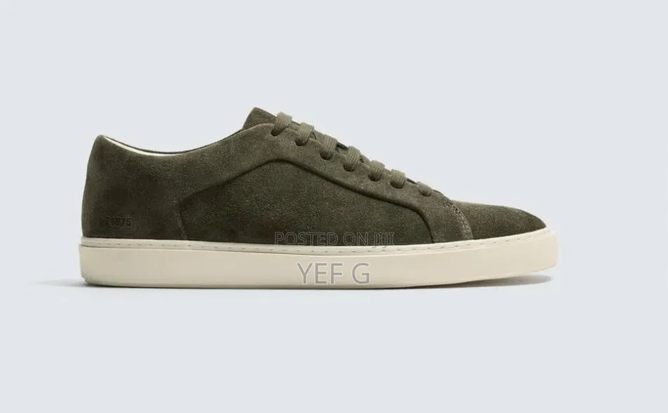 Genuine Leather Trainers From Zara