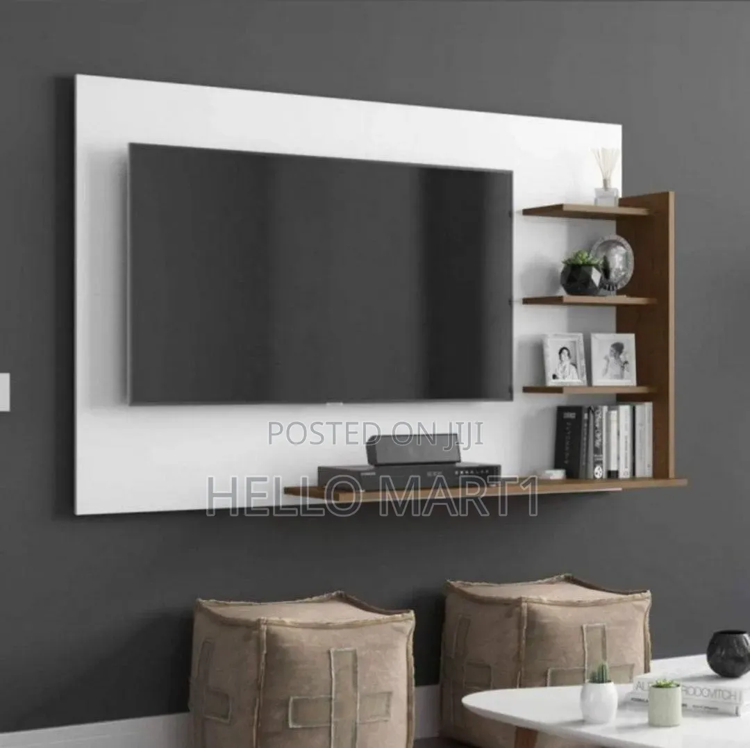 Floating Tv Console With Shelves