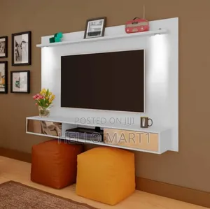 Floating Tv Console With Shelves