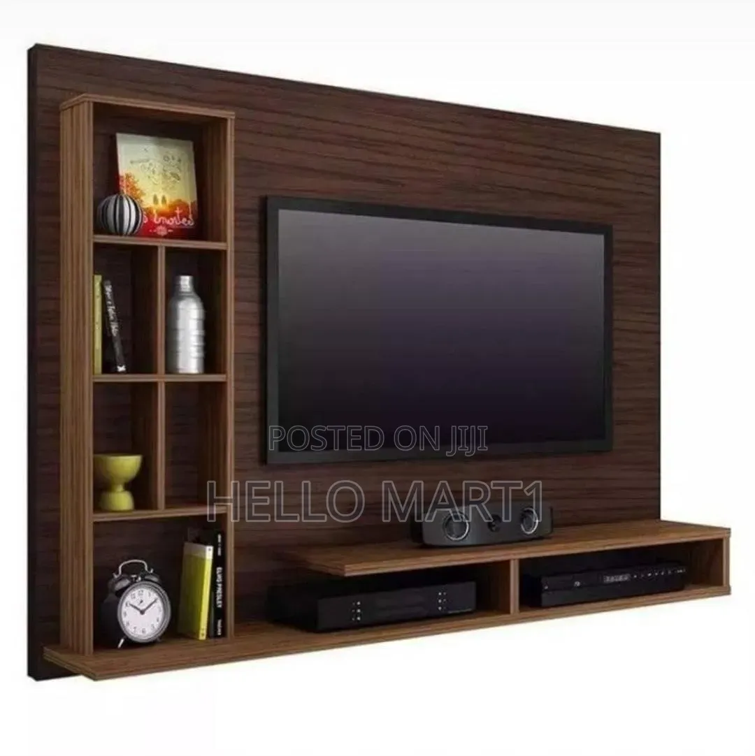 Floating Tv Console With Shelves