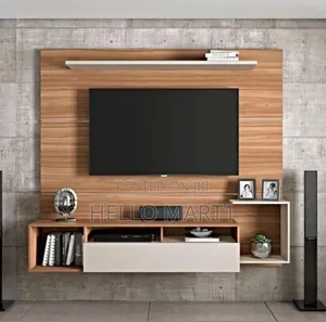 Floating Tv Console With Shelves