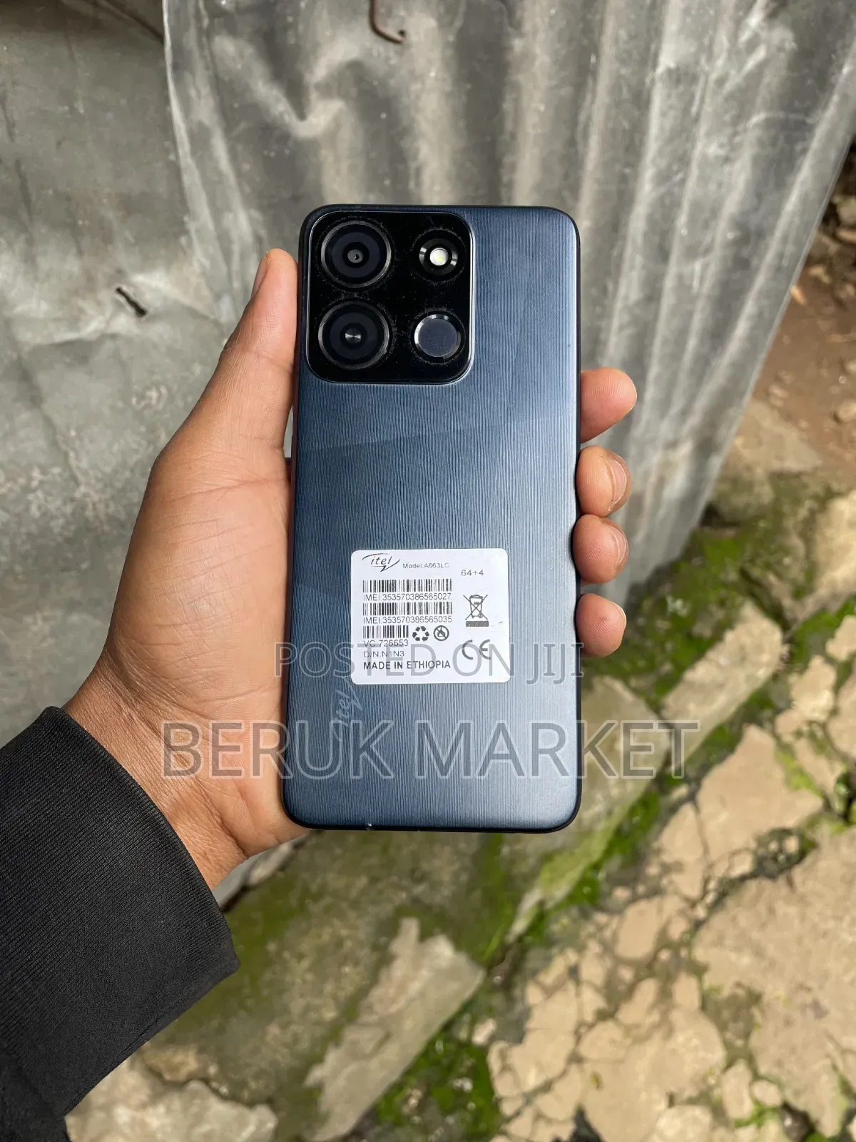 Itel A06 64 GB Blue
