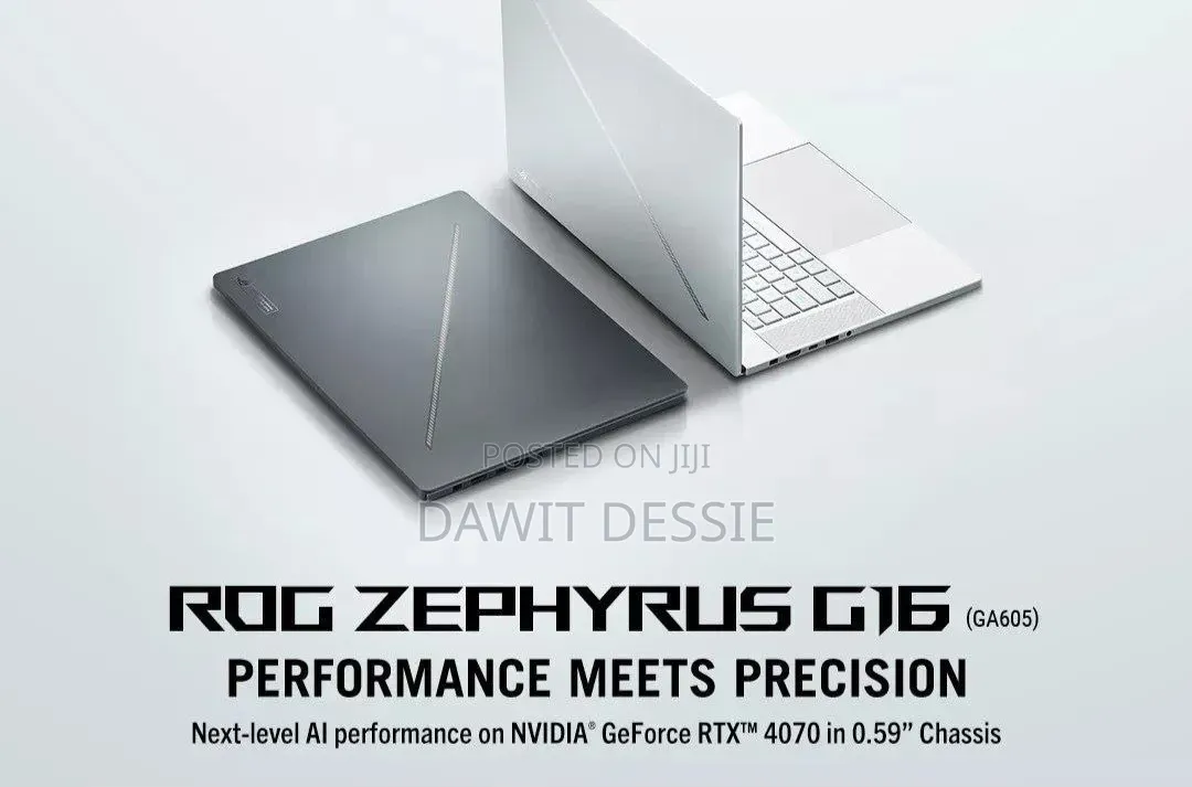 New Laptop Asus ROG Zephyrus G16 16GB Intel Core Ultra 9 SSD 1T