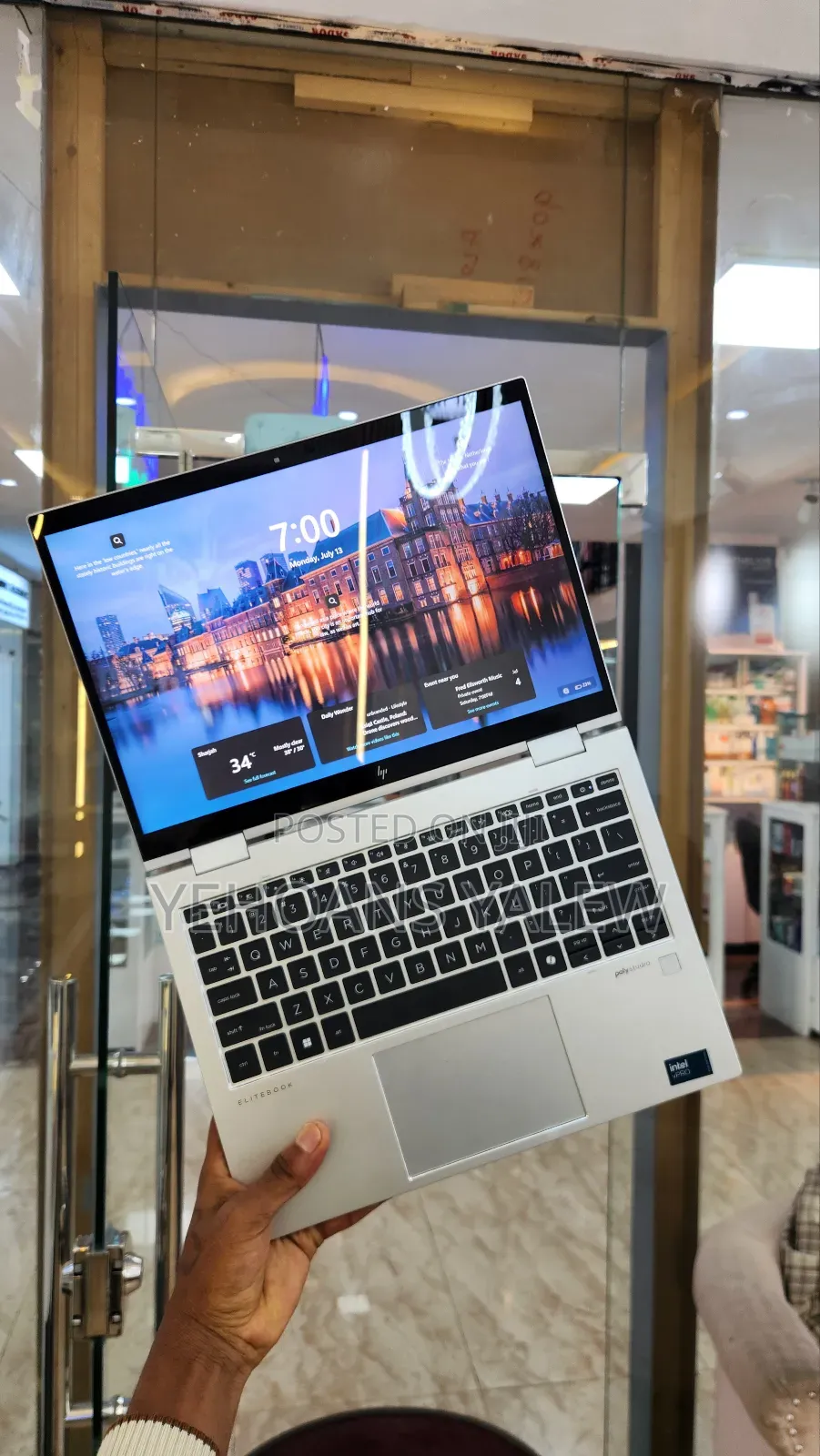 New Laptop HP Elitebook 830 G11 32GB Intel Core Ultra 7 SSD 1T