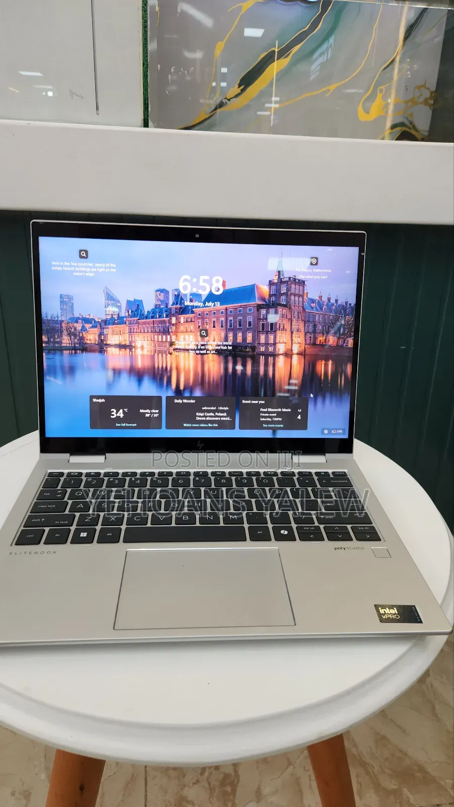 New Laptop HP Elitebook 830 G11 32GB Intel Core Ultra 7 SSD 1T