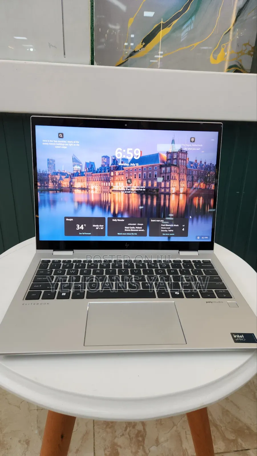 New Laptop HP Elitebook 830 G11 32GB Intel Core Ultra 7 SSD 1T