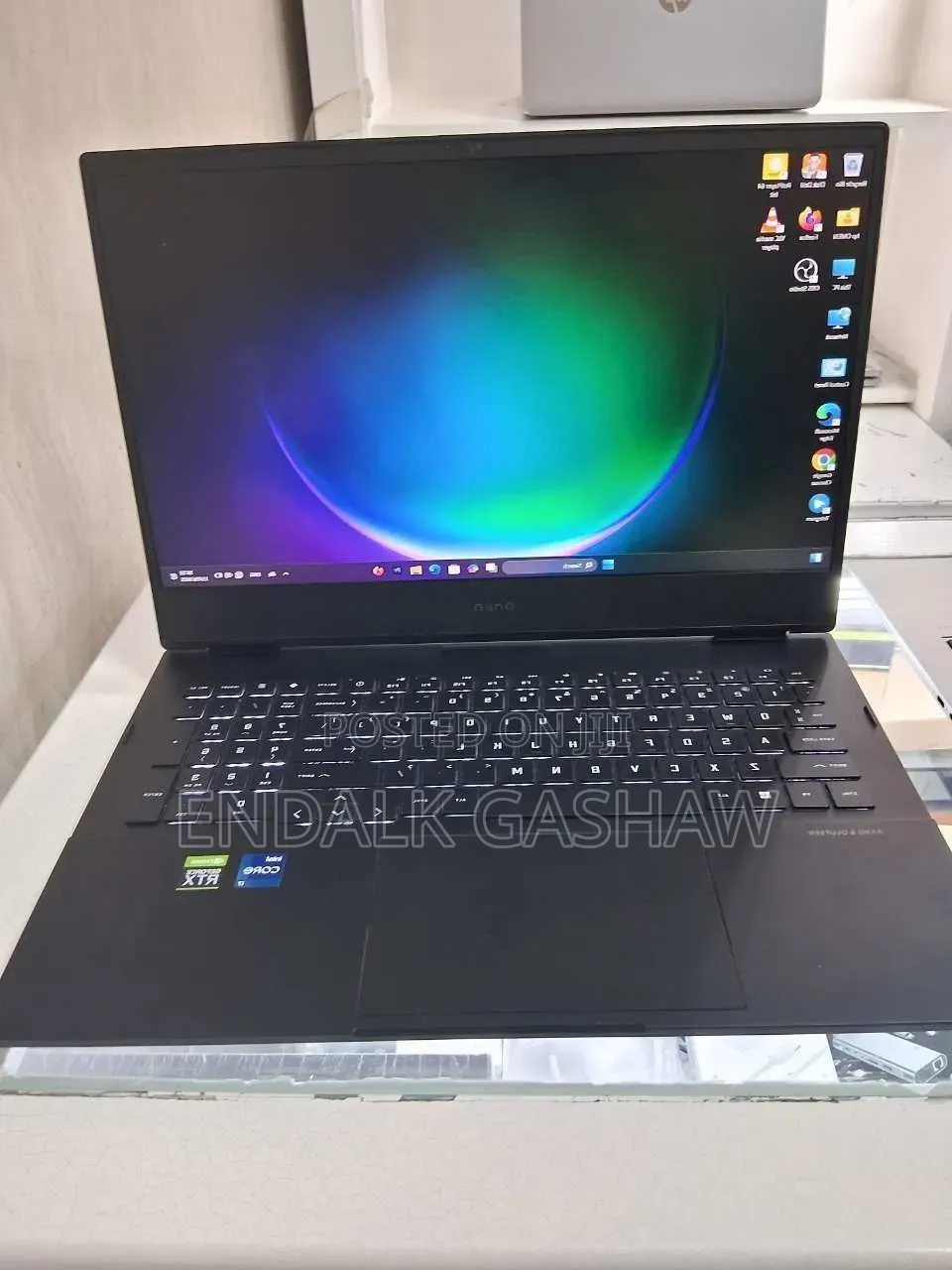 New Laptop HP Omen 15 16GB Intel Core i7 SSD 512GB