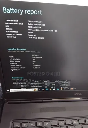 New Laptop Dell Precision 5540 32GB Intel Core i7 SSD 512GB