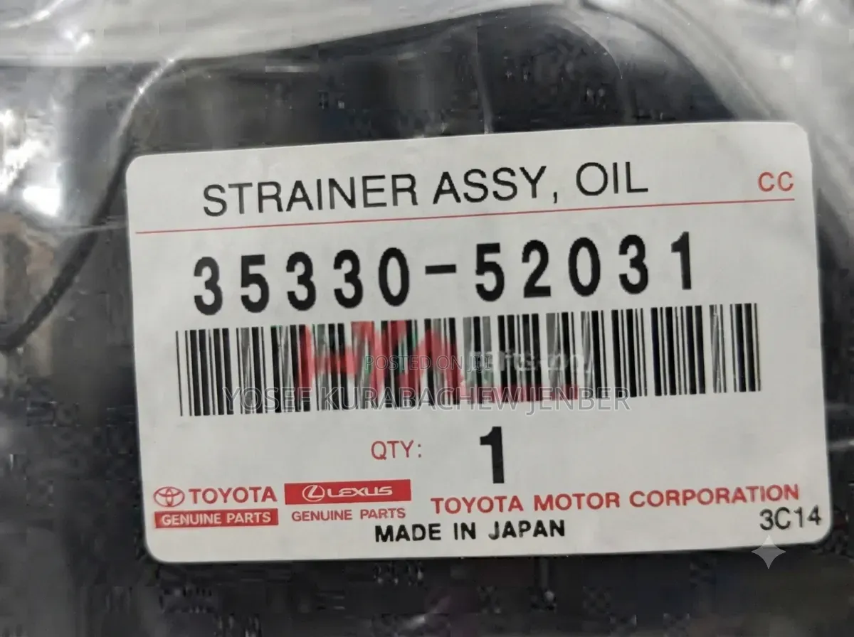 Strainer Assy Oil