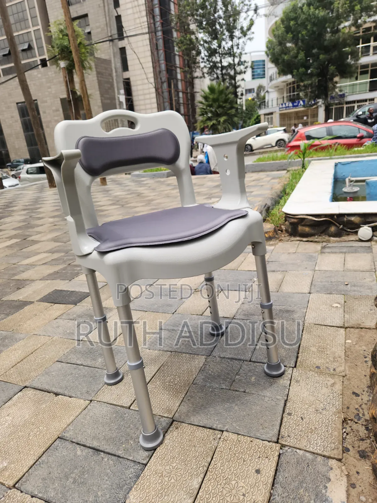 Seat for Elderly Disabled – Lightweight, Hygienic Bedside, Bathroom