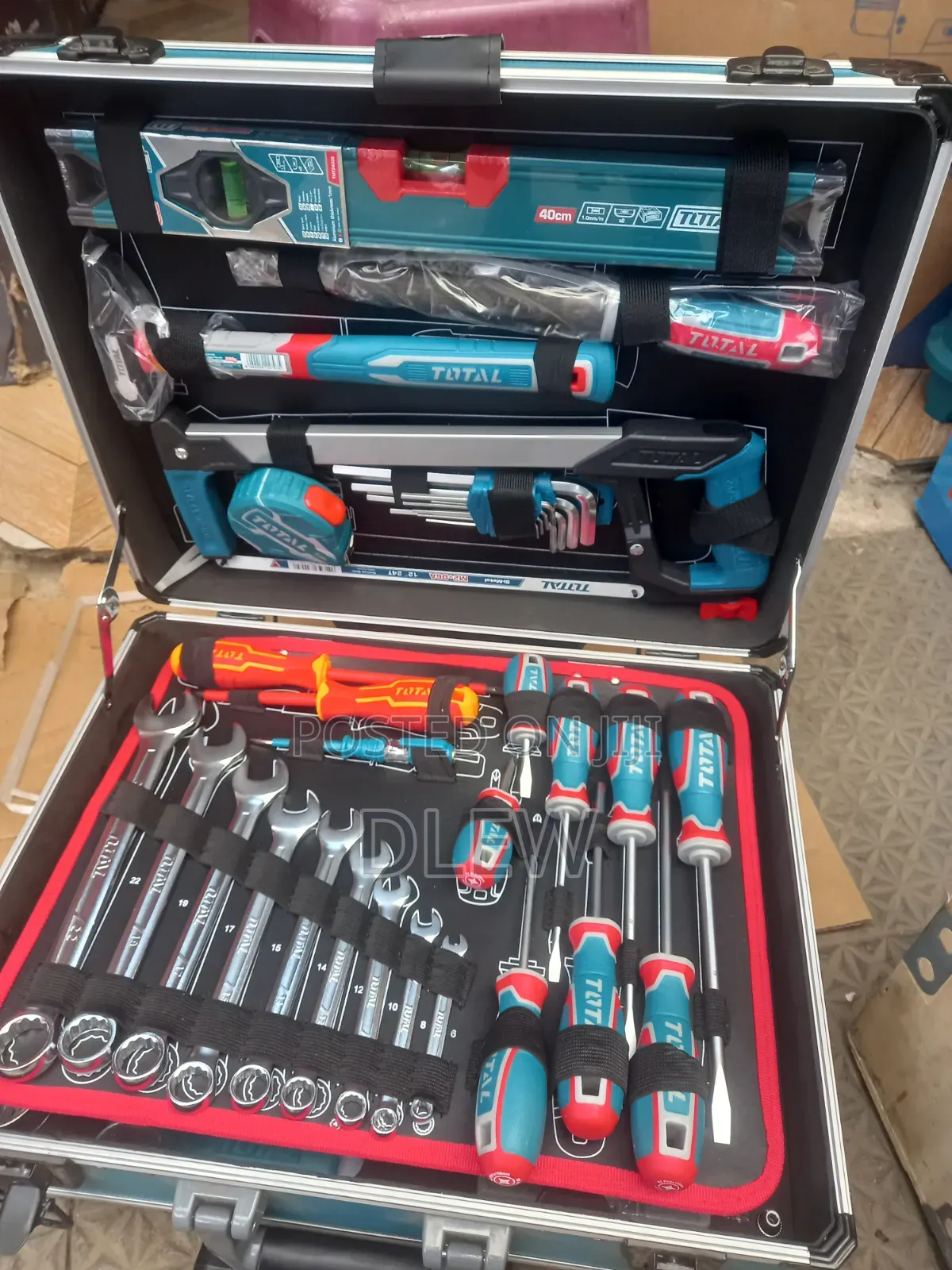 Total Tool Set 147 PCS Electrical and Mecanecal
