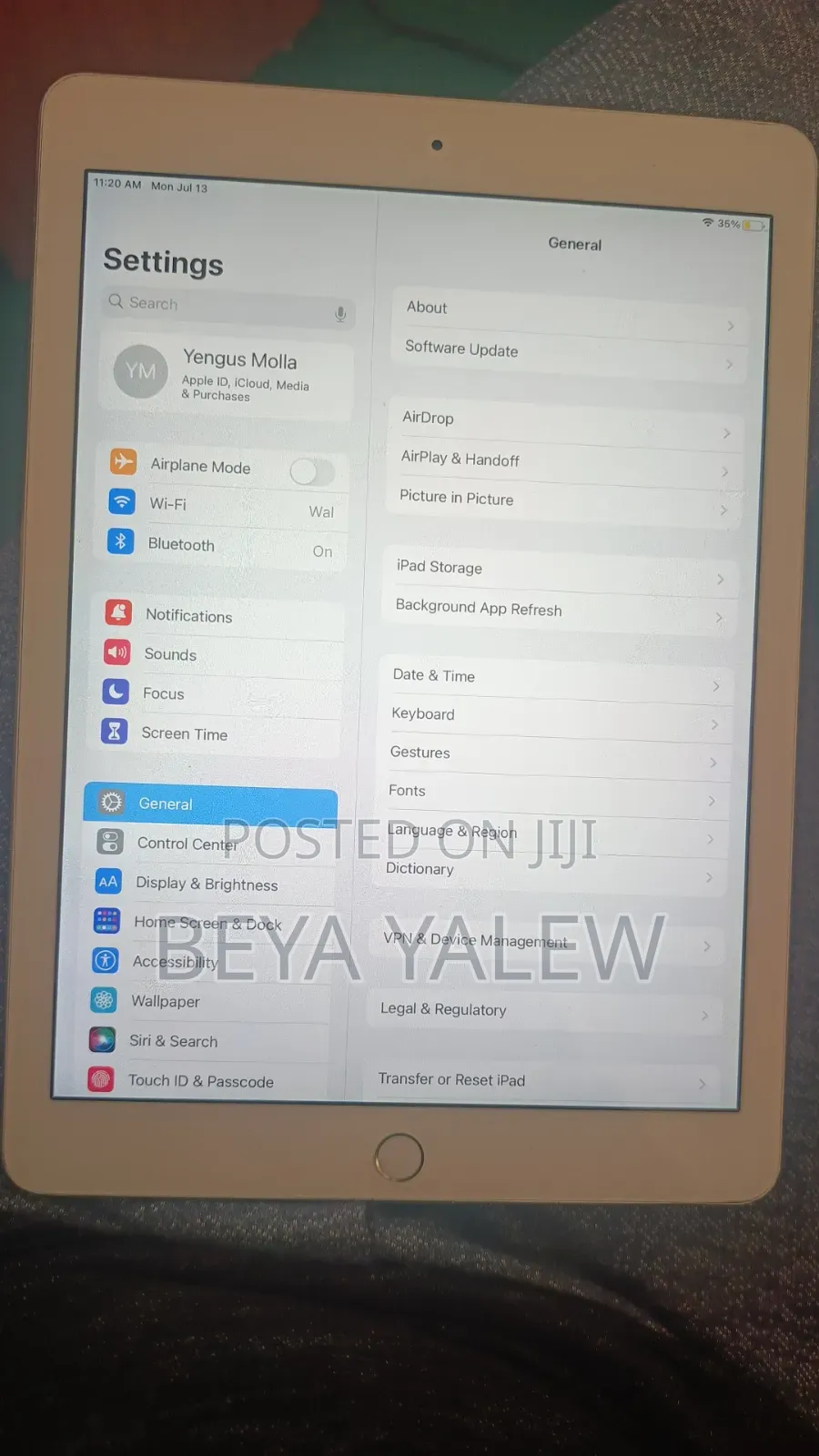 Apple iPad Air 16 GB White